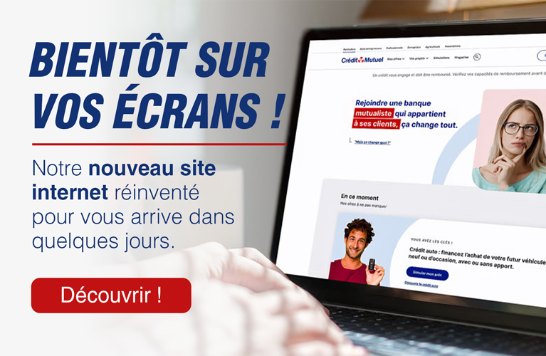 Bientôt sur vos écrans ! Notre nouveau site internet réinventé pour vous arrive dans quelques jours.